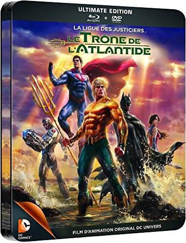 La Ligue des justiciers - Le Trône de l'Atlantide - Combo Blu-ray+ DVD - Édition Limitée boîtier SteelBook