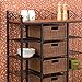 Southern Enterprises, Inc. SEI Manilla 5-Drawer Baker's Rack