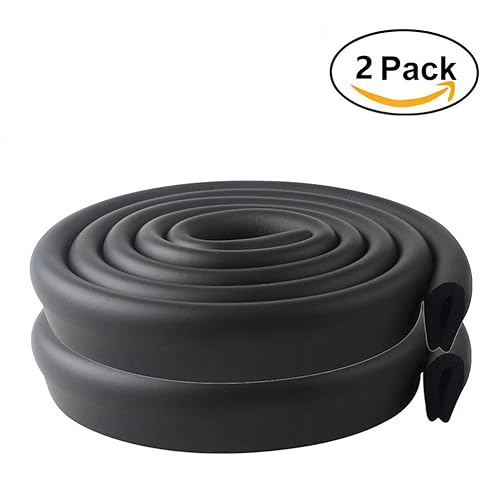 TUKA 12.2ft Edge Guard Ushaped, 4M (2x2M) Extra Thick Foam Edge