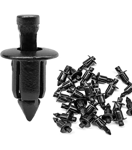 Amazon.com: 20pcs 8mm Plastic Rivets Fender Clip Retainer Bumper