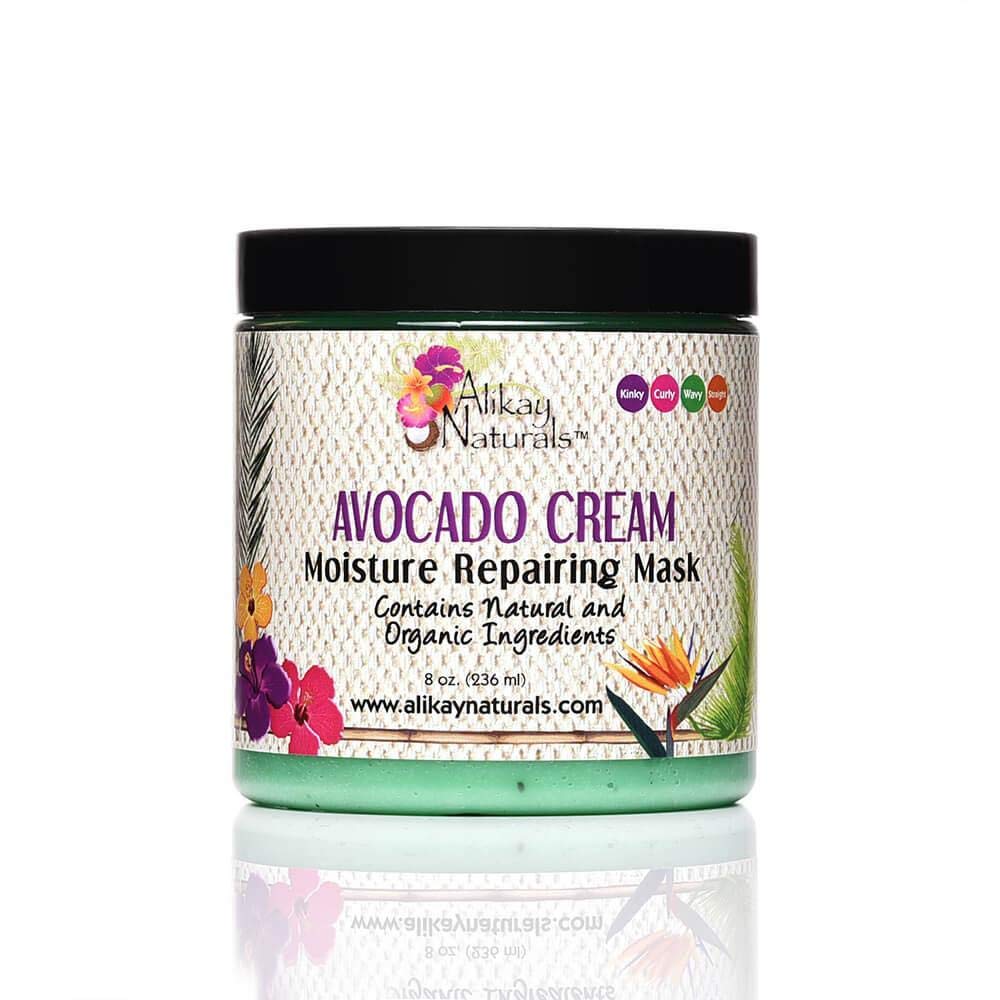 Alikay Naturals - Avocado Cream Moisture Repairing Hair Mask 8oz by Alikay Naturals
