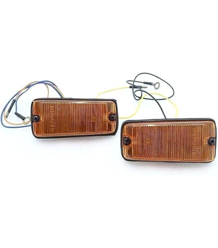 Amazon.com: Front Side Marker Turn Signal Light compatible with