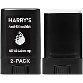 Harry's Anti-Shine Stick for Oily Skin - (2 Pack) 0.35 oz - Controls and Absorbs Oil for Matte Finish - Facial Skin Care for Men