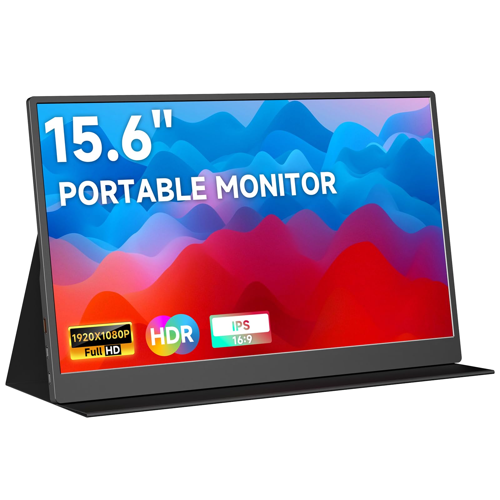 memzuoix 15.6" Portable Monitor 1080P FHD IPS