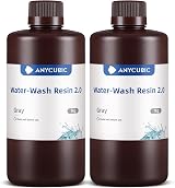 ANYCUBIC Water Washable Resin 2.0 Grey 2kg High Precision Low Odor