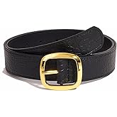 Yalice Women's Belt for Jeans Pants Dresses Fashion Ladies Leather Waist Belts with Gold Buckle
