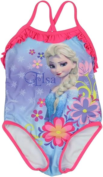 little girl frozen swimsuit