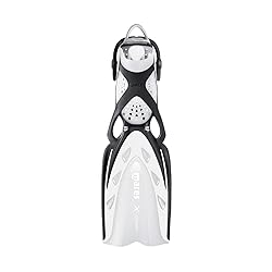 Mares X-Stream Open Heel Fins, White, X-Large