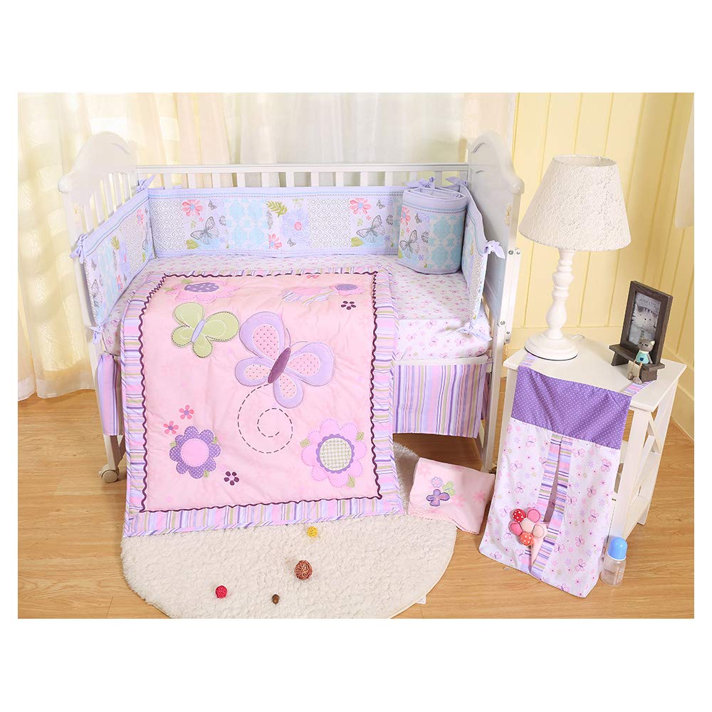 lilac nursery bedding