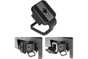 Automiim Hitch Cover 2 Inch, Trailer Hitch Cover with Rubber Dust Cap & Anti-Fall Ring, Canada Flag Design Black Tow Hitch Co
