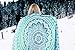 Popular Handicrafts Tapestry Wall Hanging Hippie Ombre Mandala Bohemian Hippy Intricate Indian Tapestry 54 x 82 Inches (140cm x 210 cm), Green