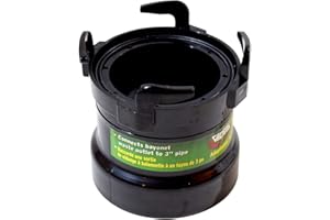 VALTERRA T1028 Rotating Rigid Pipe Adapter - 3" Hub x Bayonet Hooks