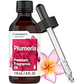 Horbäach Plumeria Fragrance Oil | 4 fl oz (118ml) | Premium Grade | for Diffusers, Candle and Soap Making, DIY Projects & More