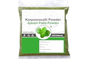 AR Karpooravalli Powder – 100g | Coleus Amboinicus | Omavalli Leaves | Indian Borage | Patta Ajwain | Vamu Aaku | Panikoorka 