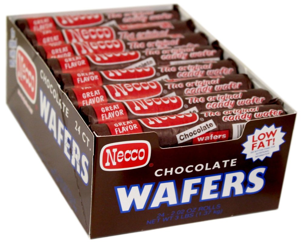 NECCO Necco Wafers, Chocolate Rolls, 2 