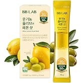 BB LAB Organic Olive &amp; Lemon Dual Shot, 50:50 Ratio, Cold-Pressed Extra Virgin Olive Oil &amp; NFC Lemon Juice, 16g*10 Sticks