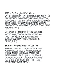 SKITTLES, STARBURST & LIFE SAVERS Halloween Candy Fun Size Variety Mix 22.7-Ounces 80 Pieces