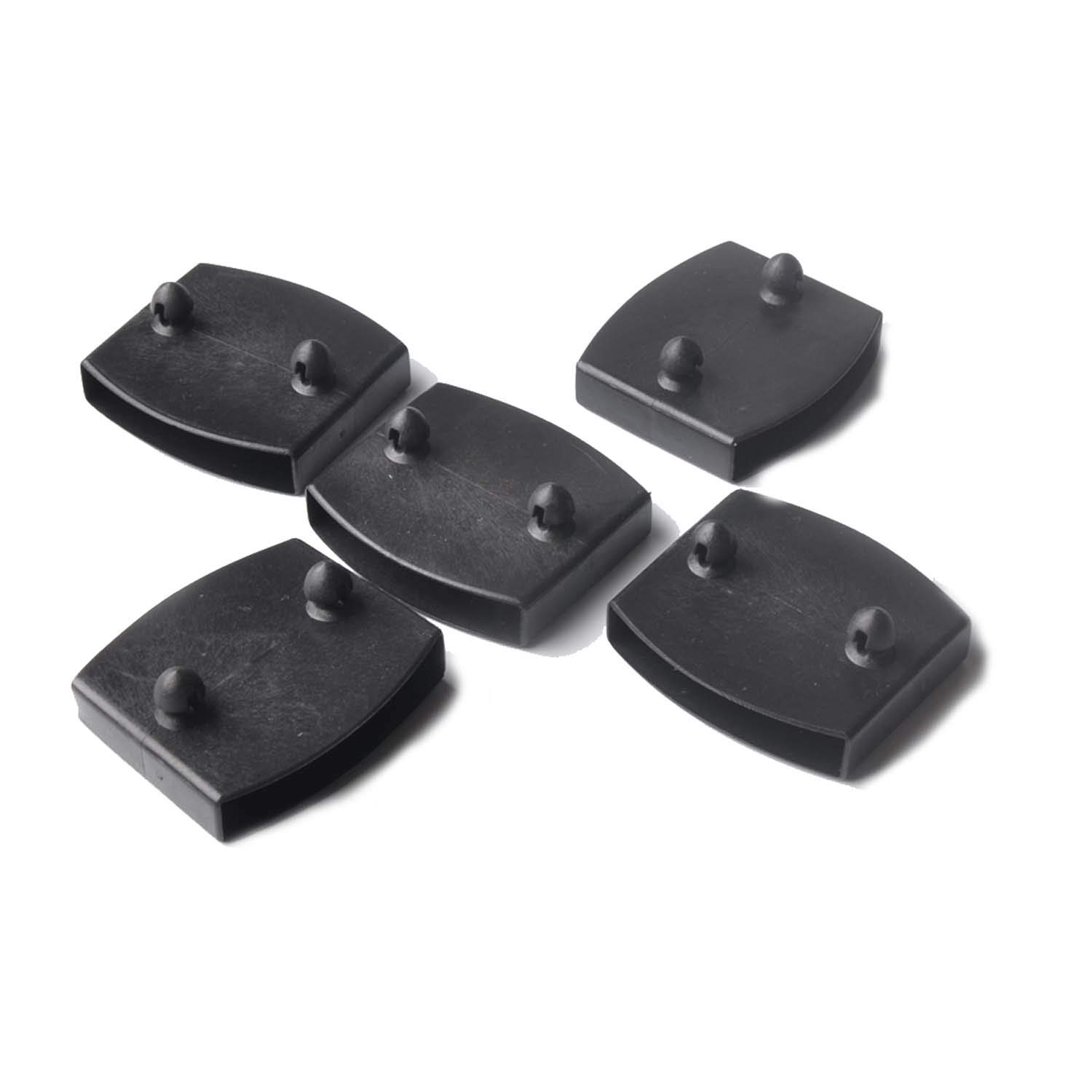 XIAONAN 55-56mm 20PCS Replacement Bed Slat Holders Kits Bundles Plastic Centre Caps Holders, Width 56mm x Height 9 mm (Inside Dimension), for single, double and king size beds