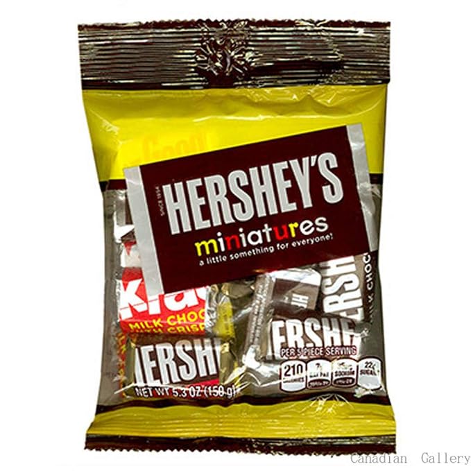 Hershey's miniatures peg bag 5.3oz (034000212101)