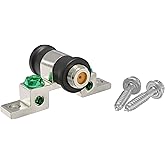 THE CIMPLE CO Single-Port Coaxial Cable Grounding Block - 3 GHz, 1 Pack | RG6 Coaxial Cable Connector and Extender with Weather-Seal Boots - Coax Ground Block for Antennas - F-Type Connections