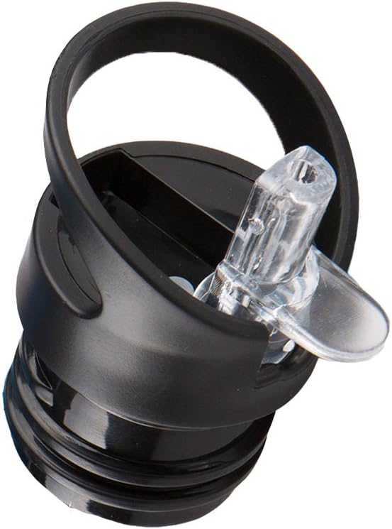 Desert Ice Flip Top Straw Lid, Replacement, Black