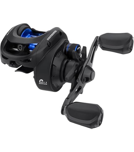 Moulinet Pêche Sougayilang 7.0:1 – 9+1 Roulements, Double Frein Magnétique, 7.7kg De Traction, Carbone