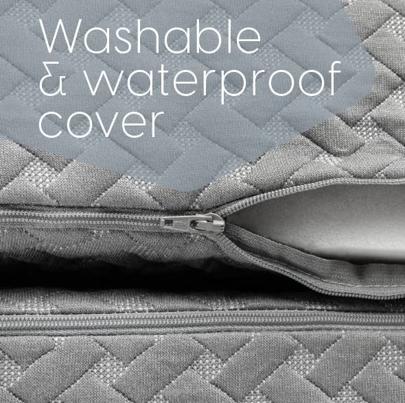 Milliard Premium Folding Mattress, Memory Foam Tri Fold with Waterproof