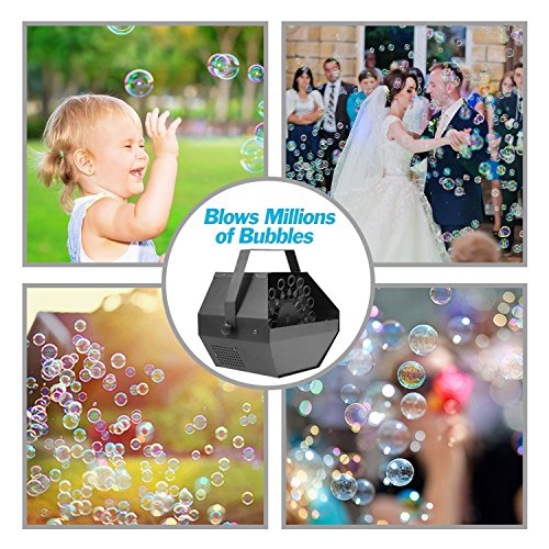 Theefun Professional Wireless Remote Control Automatic Bubble Machine with High Output, Automatic Blowing Mechanism For Outdoor or Indoor Use