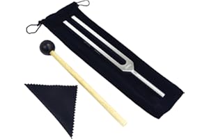 Miwayer Professional Tuning Forks for Healing, Medical, and Music - Multi-Frequency Tuning Fork Kit for Sound Therapy, Medita