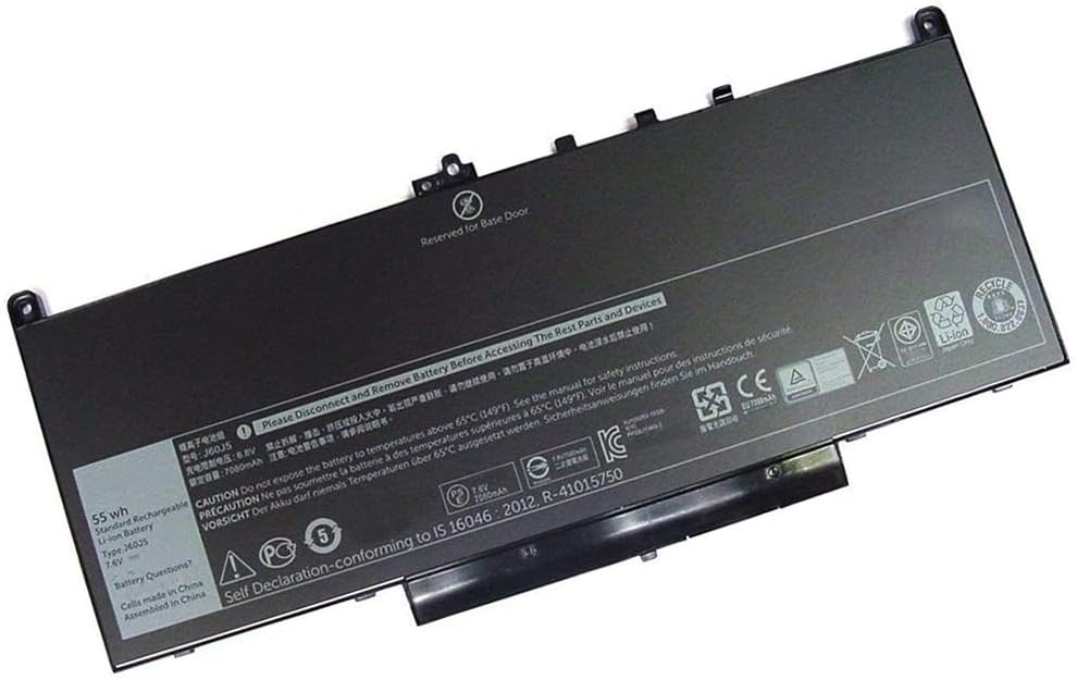 XITAIAN 7.6V 55Wh J60J5 MC34Y 0MC34Y 242WD Replacement Battery for Dell Latitude E7270 E7470 - Image 3