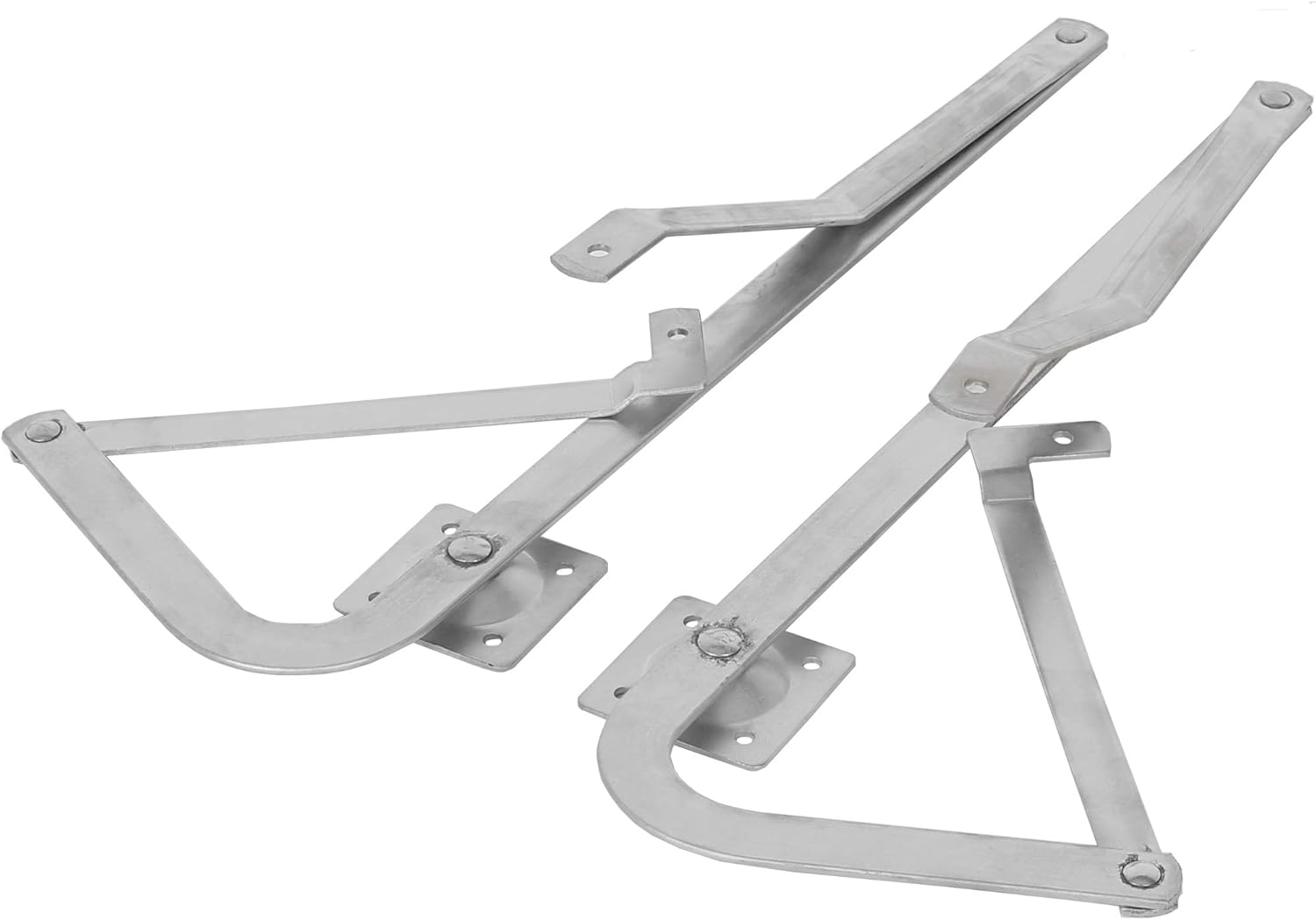 Attic Ladder Spreader Hinge Arms Replacement Counter Balance Arms Hinge Kit Compatible with