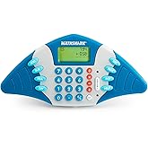 Educational Insights MathShark- Electronic Math Games, Addition, Subtraction, Division, and Multiplication Game, Handheld Games for Kids, Interactive STEM Learning Tools for Ages 6+