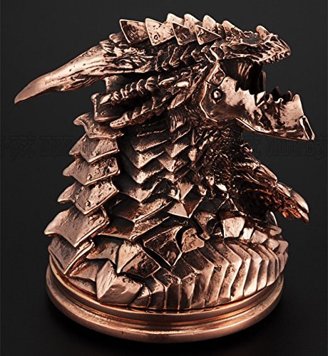 World of Warcraft Black Dragon Neltharion Deathwing Head Sculpture Statue Figure Model Censer