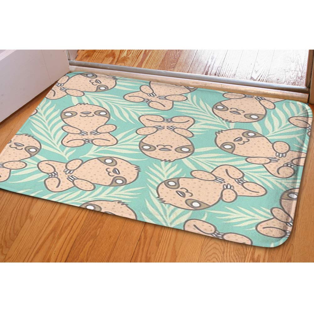 40cm X 60cm Area Rugs Pads Door Mat Area Rugs Indoor Welcome Mat Living Room Carpets Entrance Floor Mats Home Decor Kitchen Entry Rugs Vector Seamless Tropical Pattern Cute 15 7x23 5 Inches Brigs Com