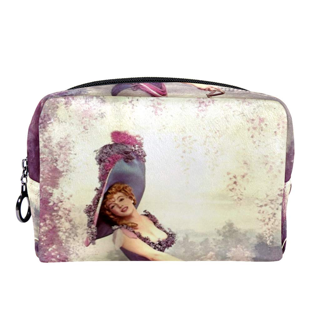 imobaby Marilyn Monroe Large Makeup Bag Toiletry Bag Travel Cosmetic Bag Portable Makeup Pouch for Women Girls