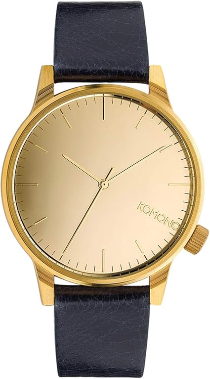 Komono Reloj Analógico de Cuarzo Unisex con Correa de Cuero ...