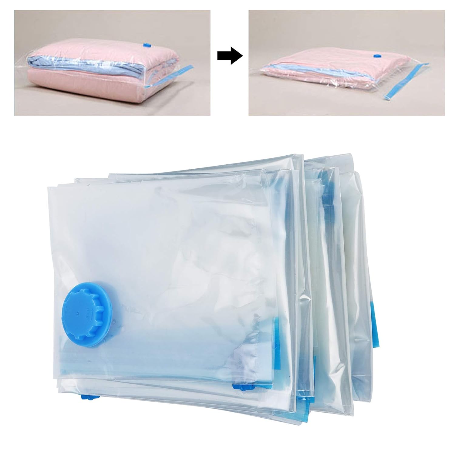 Quilt Vacuum Storage Bag, Safe and EcoFriendly No Air Leakage Vacuum