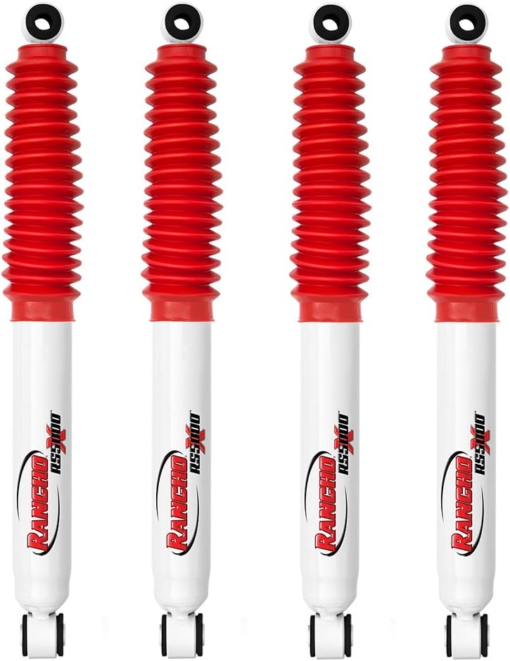 Rancho RS5000X Gas Shocks Set for 64-84 Toyota Land Cruiser FJ43 FJ45 Wagon 4WD