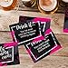 Girls Party Drinking Games Cards - 52 Funny & Naughty Adult Drink If Cards for Birthday, Night Out, Bachelorette Party Supplies & Decorations