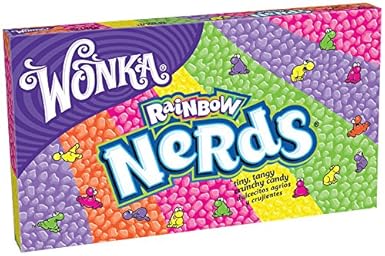 Wonka Rainbow Nerds - 141.7g (5 Pack)