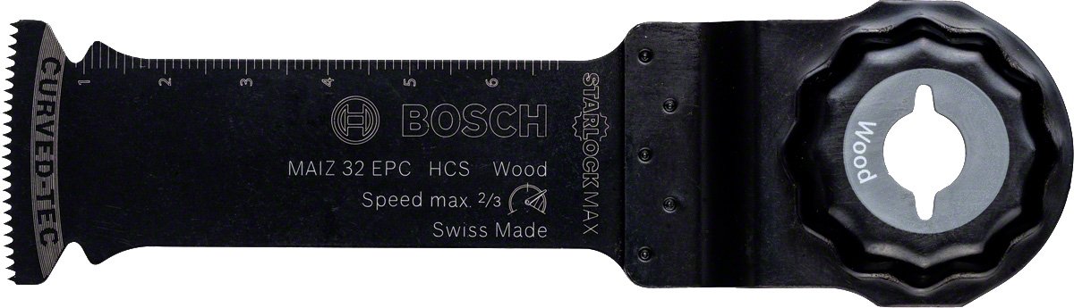 Bosch 2608662568 "MAIZ 32 EPC" HCS Plunge Cut Saw Blade, Black