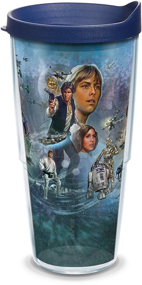 Tervis 1330763 Star Wars - Celebration Insulated Tumbler with Wrap & Lid 24oz - Tritan Clear