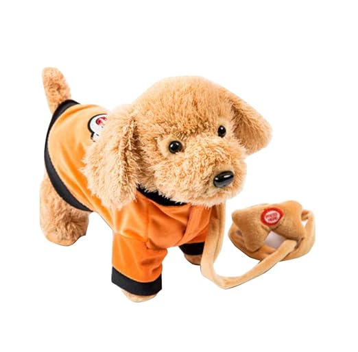 Elektronische Plüschtier Hund Fernbedienung Machinery Pet-orange