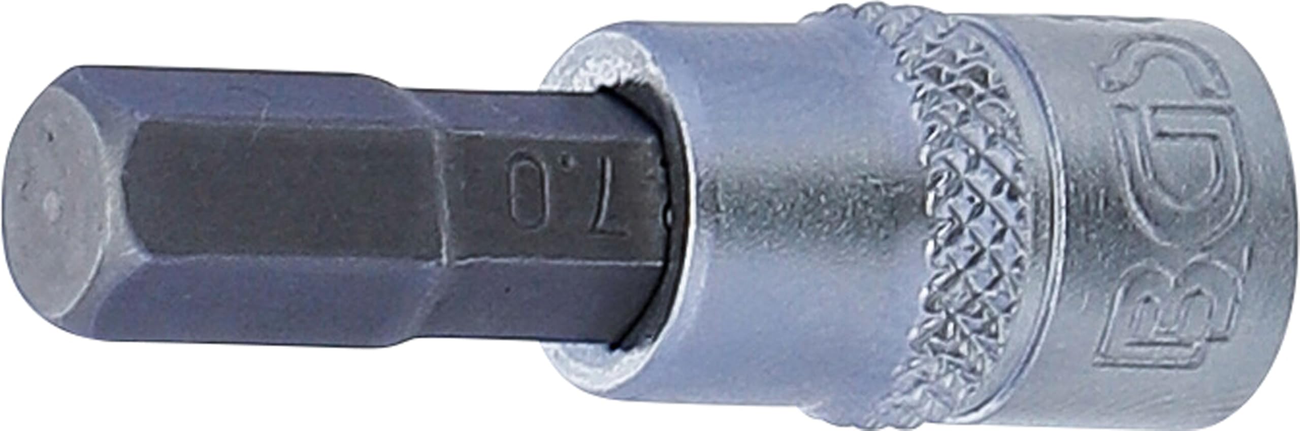 BGS 2501 | Bit Socket | 6.3 mm (1/4") Drive | internal Hexagon 7 mm