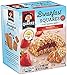 Quaker Breakfast Squares, Variety Pack, Apple Cinnamon & Strawberry, Pack of 4 Boxes, 5 Bars Per Box