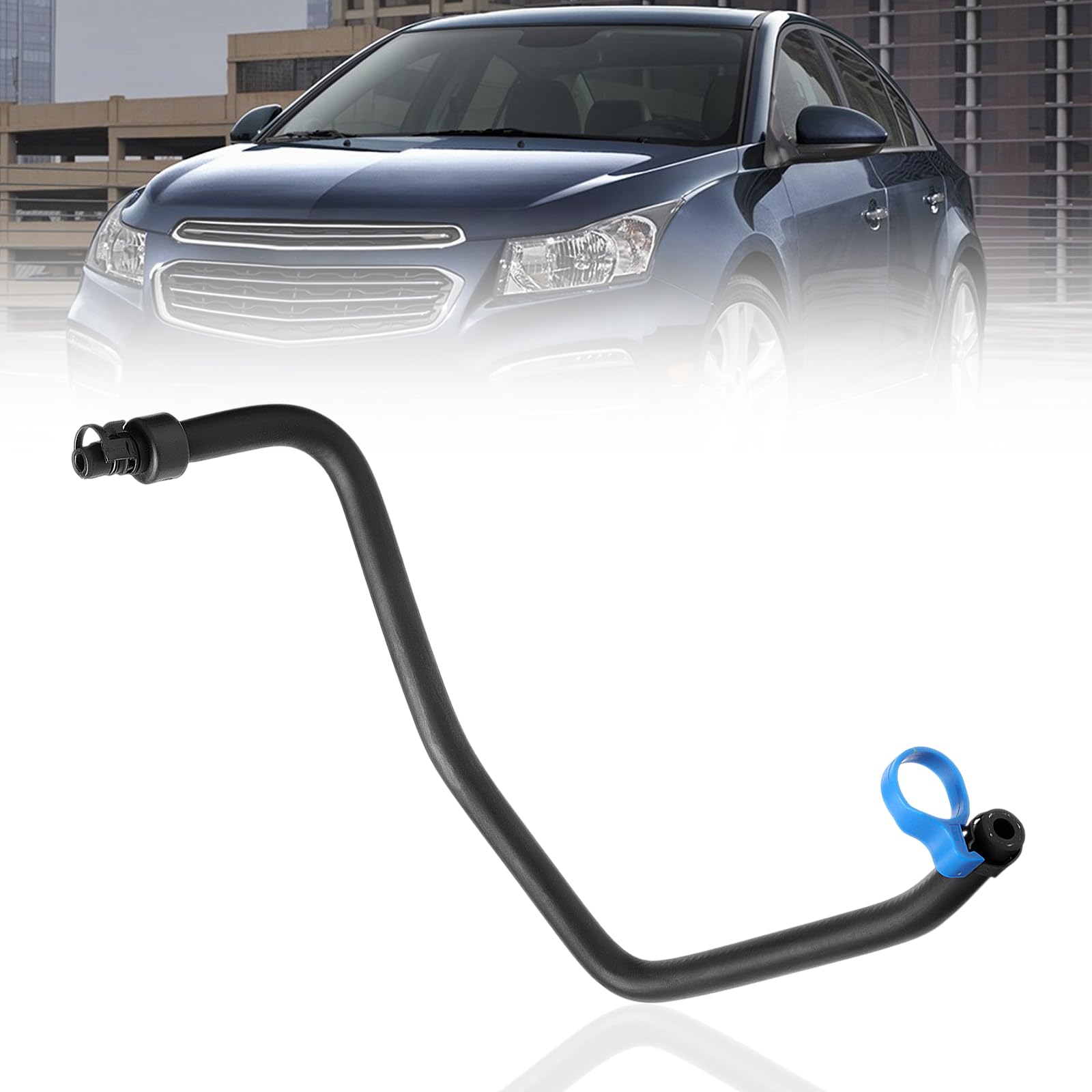 Photo 1 of *Piece broken/damaged* Engine Cooling Water Pipe Radiator Coolant Water Hose Fit for Chevrolet Cruze 2011-2015 Fit for Chevy Sonic 2012-2020 with 1.4L Turbo Engine Replaces 13251447