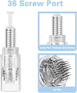 LOPHE 36 Pin Micro Needles Microneedling Cartridge 12 Pcs Replacement Tip view 2