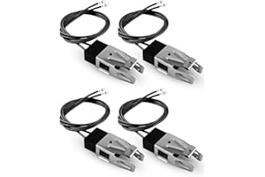 GUXPCH 4 Pack WB2X8228 Element Receptacle and Wire Kit Fit for GE Hotpoint Kenmore Electric Range, Burner Receptacle Block Kit Replaces PS242972 AP2013499 250535 WB62X5393 WB62X5405