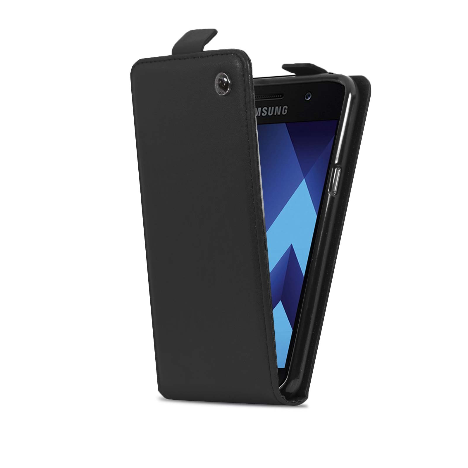 LINCIVIUS  Etui Samsung A5 2017, Housse Samsung Galaxy A5 2017 Coque Protection Intégrale Rabat Portefeuille Aimant [30 Jours Satisfait Ou Remboursé]