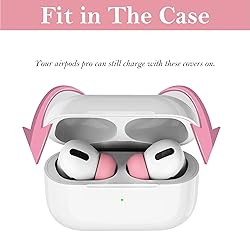Vsagier 4 Pairs Replacement Ear Tips for AirPods